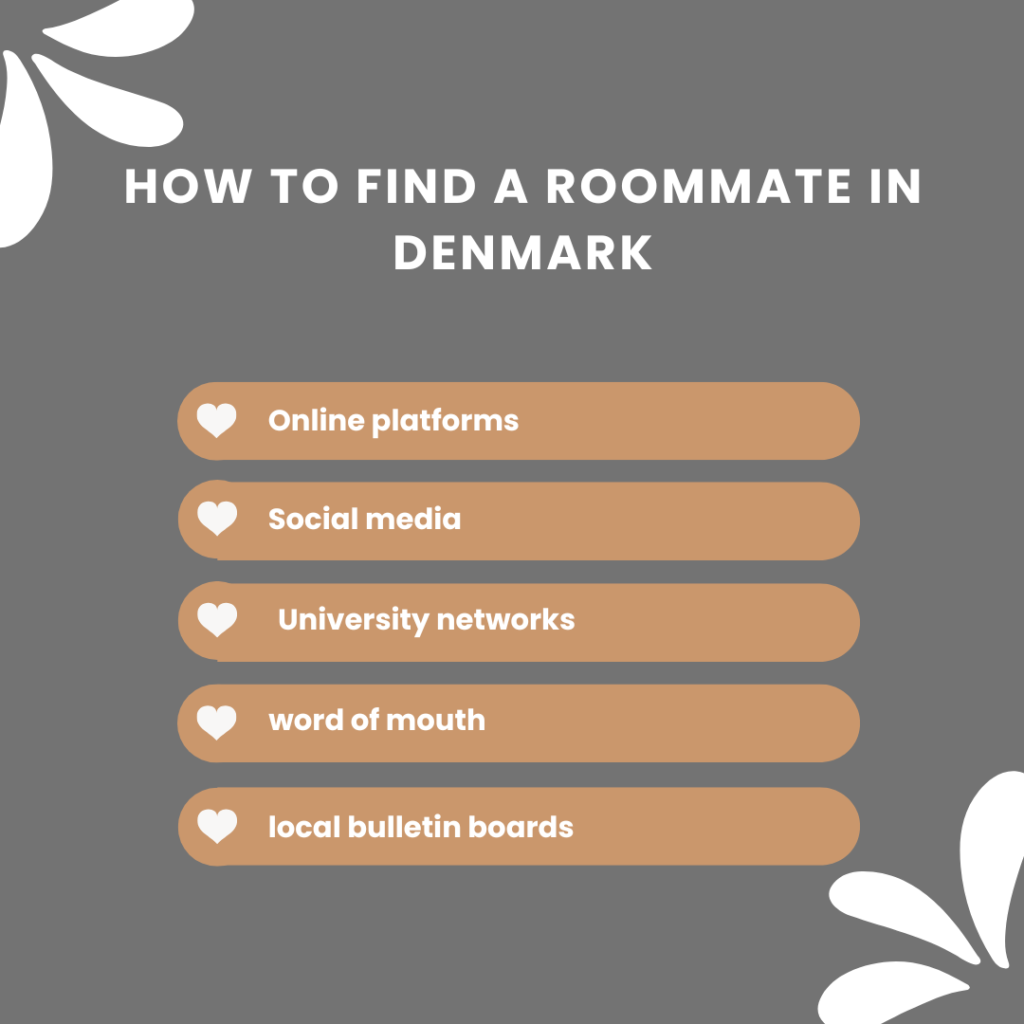 How to find a roommate in Denmark