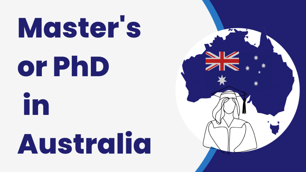 Master's or PhD in Australia 