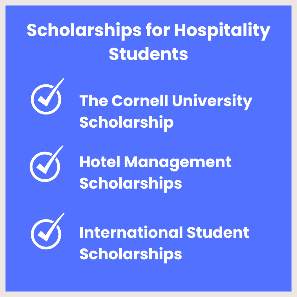 Scholarships for Hospitality Students